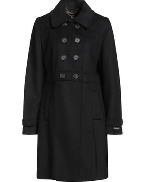 Barbour Coat Wool, Polyamide, Cashmere - Black