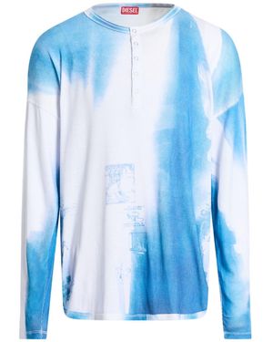 DIESEL T-Shirt Polyester, Cotton - Blue