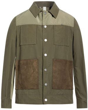 DISTRETTO 12 Military Jacket Cotton, Nylon - Green