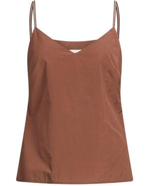 Peserico Top Cotton, Polyester - Brown