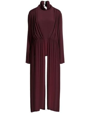 MEIMEIJ Plum Top Acetate, Silk - Red