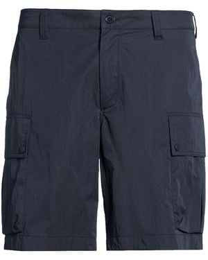 Belstaff Midnight Shorts & Bermuda Shorts Cotton, Polyamide - Blue