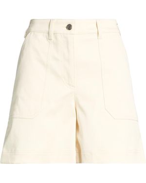 Moncler Shorts & Bermuda Shorts Cotton, Elastane - Natural