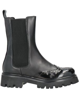VSL Ankle Boots Leather - Black