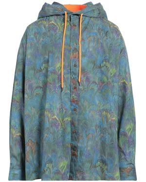 Vivienne Westwood Shirt Cotton, Polyamide, Elastane - Blue