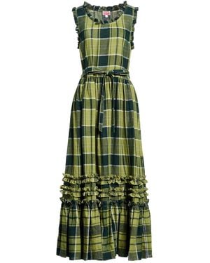KENZO Maxi Dress Linen - Green