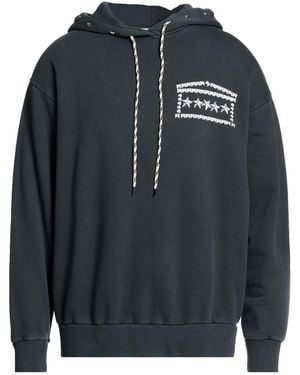 Aries Charcoal Sweatshirt Cotton - Grey