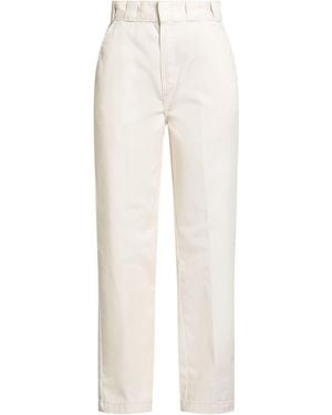 Dickies Pants Polyester, Cotton - White