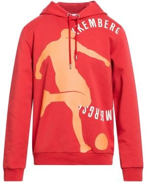 Bikkembergs Sweatshirt Cotton, Polyester, Elastane - Red