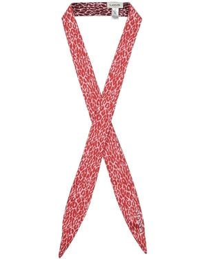 Lanvin Scarves - Red