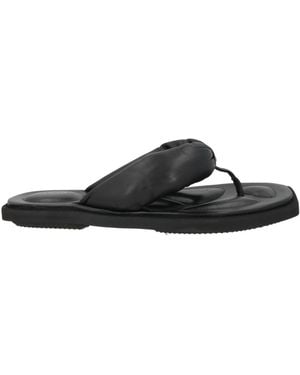 Premiata Thong Sandal Leather - Black