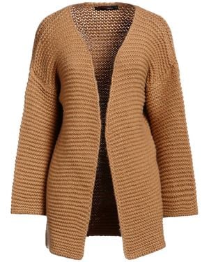 INCENTIVE! Camel Cardigan Wool - Brown
