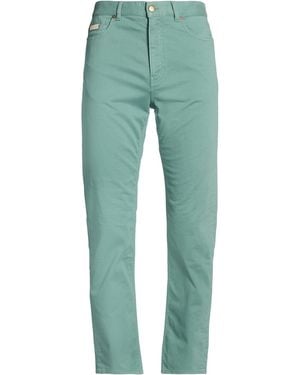 Agnona Trousers Cotton, Elastane - Green
