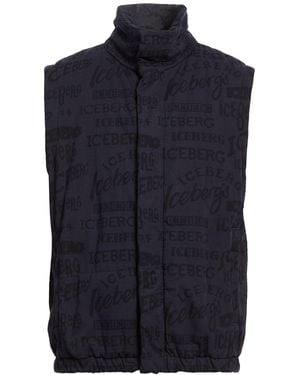Iceberg Midnight Vest Cotton - Blue