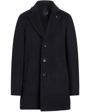 Harmont & Blaine Midnight Coat Wool, Polyester - Blue