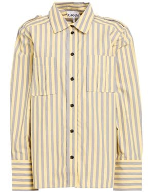 Ganni Shirt Organic Cotton - Natural