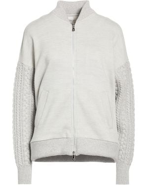 Eleventy Light Cardigan Wool, Lyocell, Cotton, Polyamide, Synthetic Fibers - White