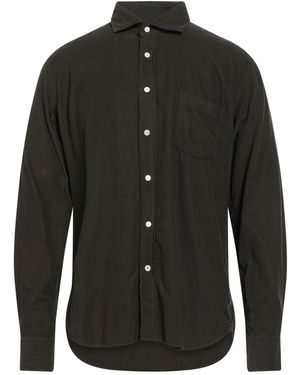Hartford Military Shirt Cotton - Black