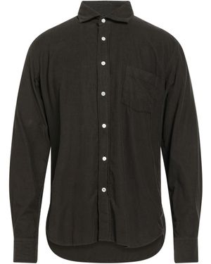 Hartford Military Shirt Cotton - Black