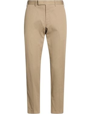 PT Torino Taupe Pants Cotton - Natural