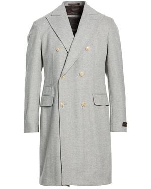 Windsor. Light Coat Recycled Wool, Polyamide - Gray