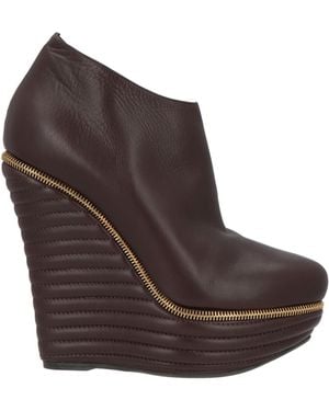 Le Silla Ankle Boots Leather - Brown