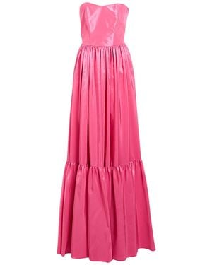 SILENCE LIMITED Fuchsia Maxi Dress Polyester - Pink