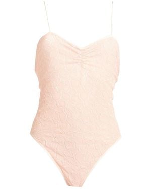 forte_forte Bodysuit Polyamide, Elastane - Natural