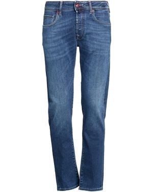 Incotex Division Jeans Cotton, Elastomultiester, Elastane - Blue
