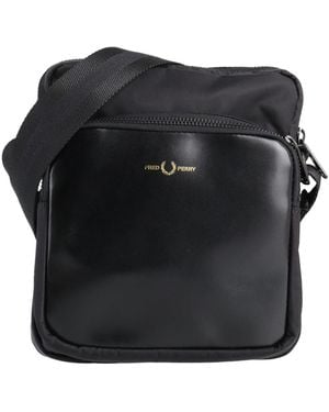 Fred Perry Cross-Body Bag Recycled Polyamide - Black