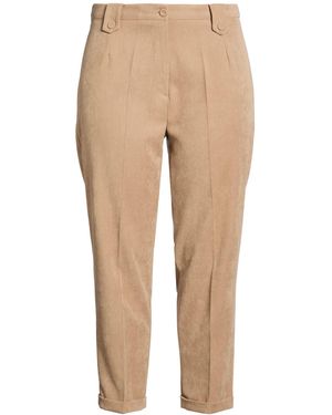 GIULIA MATILDA Pants Polyester, Elastane - Natural