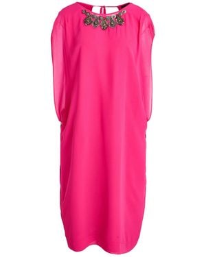 Clips Midi Dress - Pink