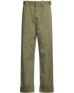 Amish Supplies Military Pants Cotton, Elastane - Green
