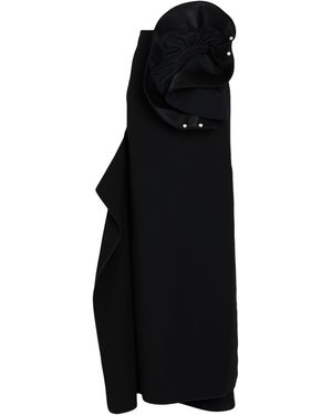 Maticevski Maxi Skirt Polyester - Black