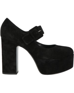 Casadei Court Shoes Leather - Black