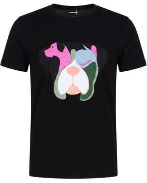 Emporio Armani T-Shirt Modal, Cotton, Elastane - Black