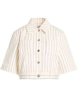 Baum und Pferdgarten Ivory Denim Shirt Organic Cotton, Elastane - White