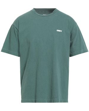 Obey T-Shirt Cotton - Green