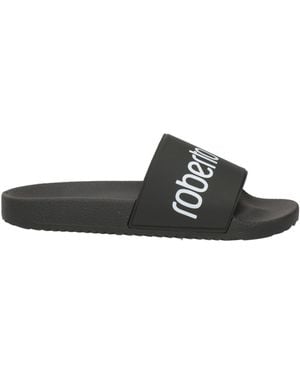 Roberto Cavalli Sandals Rubber - Black