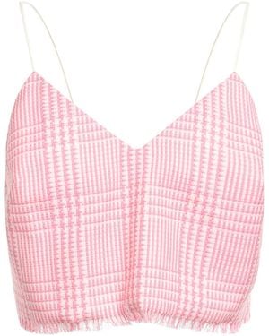 Ballantyne Top Cotton, Wool, Elastane - Pink