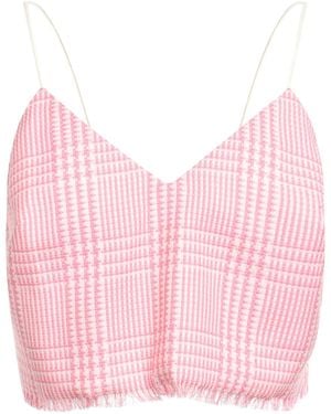 Ballantyne Top Cotton, Wool, Elastane - Pink