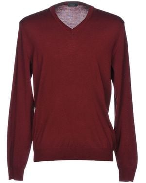 Zanone Sweater Virgin Wool, Polyamide - Red