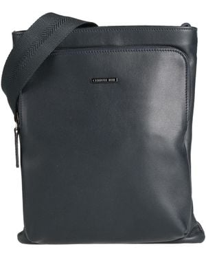 Cerruti 1881 Cross-Body Bag Leather - Black