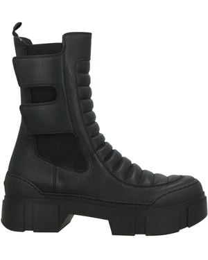 Vic Matié Ankle Boots Leather - Black