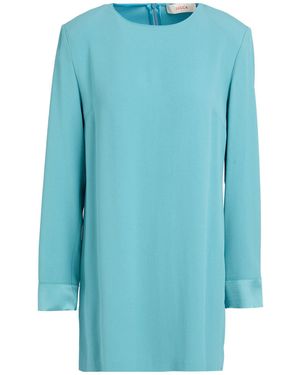 Jucca Mini Dress Acetate, Viscose - Blue