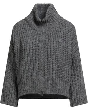 Aragona Cardigan Baby Alpaca Wool, Merino Wool, Polyamide - Gray