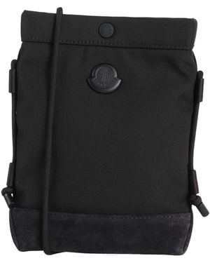Moncler Cross-Body Bag Polyamide, Polyester, Calfskin - Black