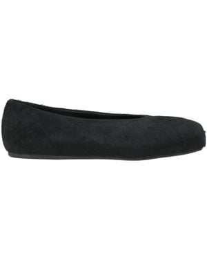 Vic Matié Ballet Flats Leather - Black