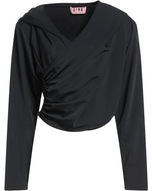 Gina Gorgeous Top Polyamide, Elastane - Black