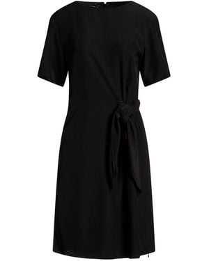 Emporio Armani Midi Dress Polyester - Black